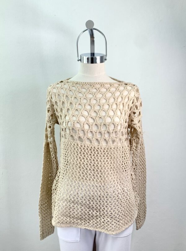 Sweater Calado Liso