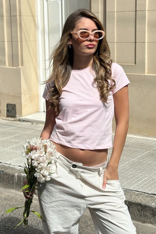 Remera Basica c/red - Algodon Premium