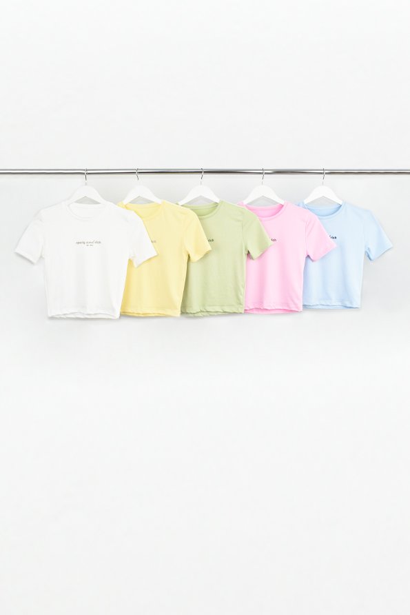 Remera Baby tee Sporty and Rich - Modal Soft