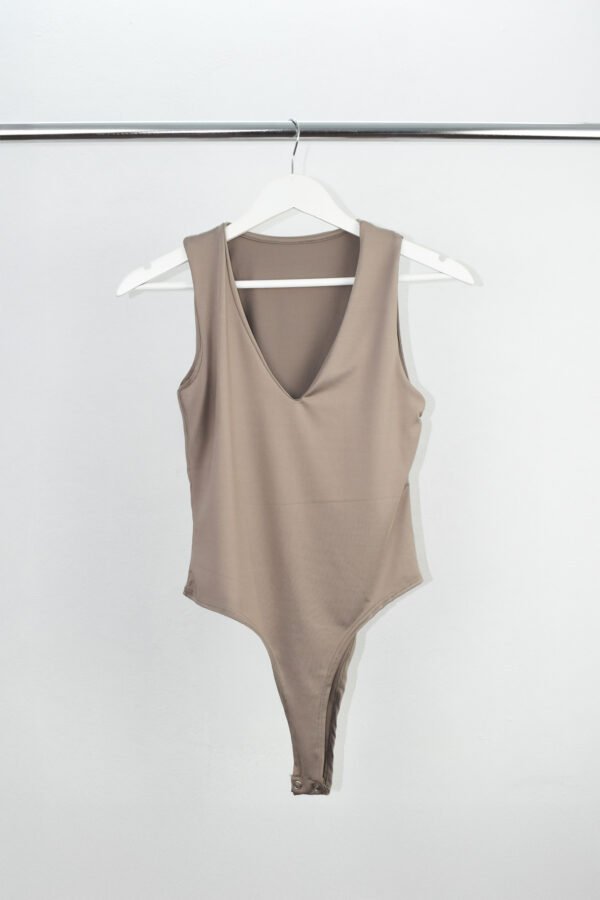 Body escote V - Microfibra Stella