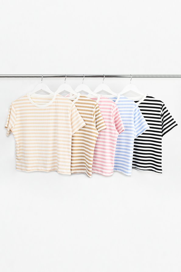 Remera Carolina CR- Morley Rayado