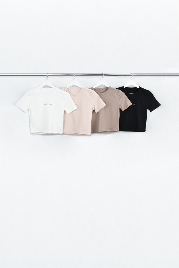 Baby tee The minimal club - Algodon premium