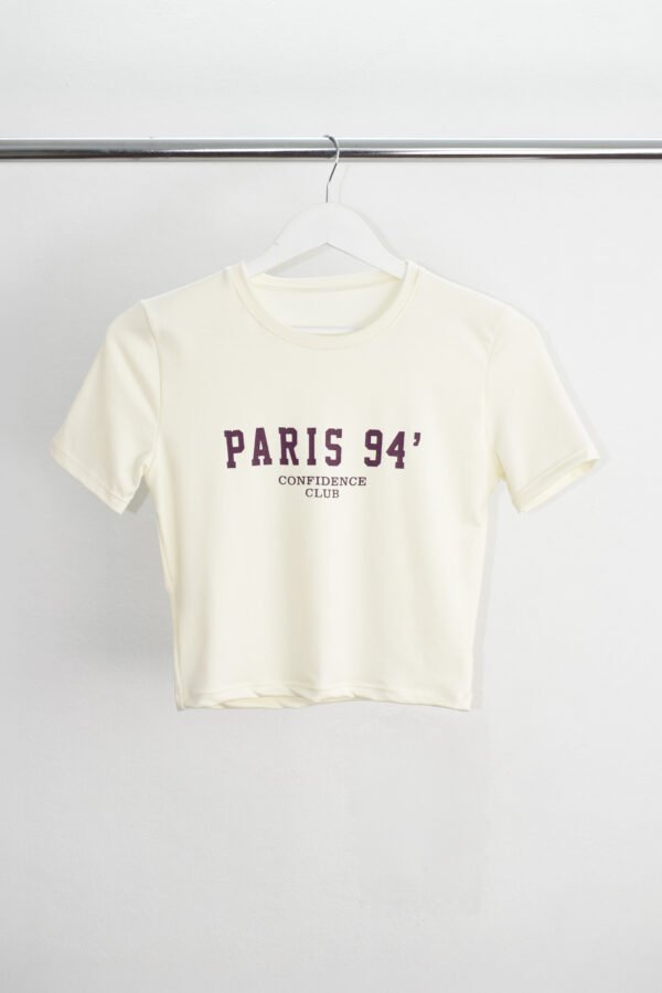 Remera Baby tee Paris 94' - Modal soft