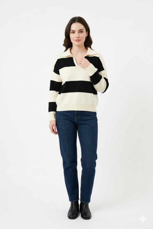 Sweater Chomba rayado - Hilo bremer