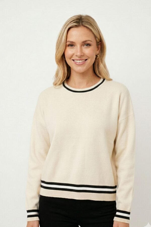 Sweaters Oversize con lineas