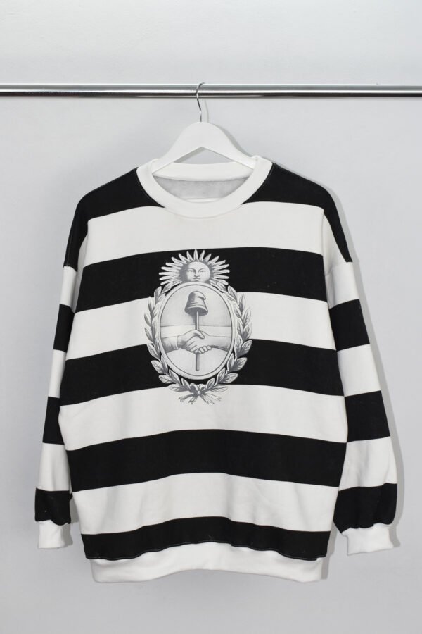 Buzo over Escudo Sol - Frisa rayado