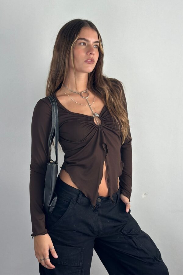 Top Gigi en Pico- Modal Soft