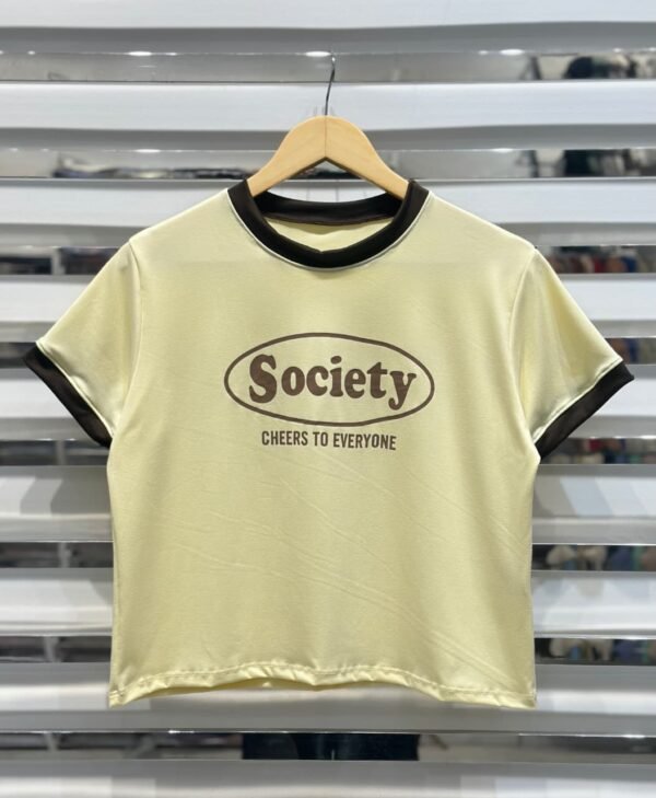 Remera Carolina Boxy Society - Soft Premium