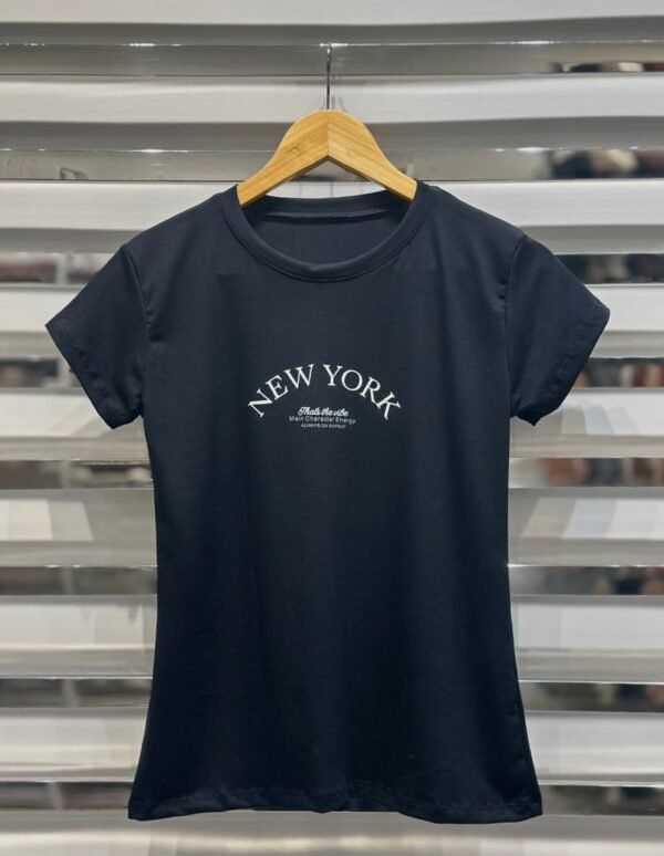 Remera Dama New York - Viscosa