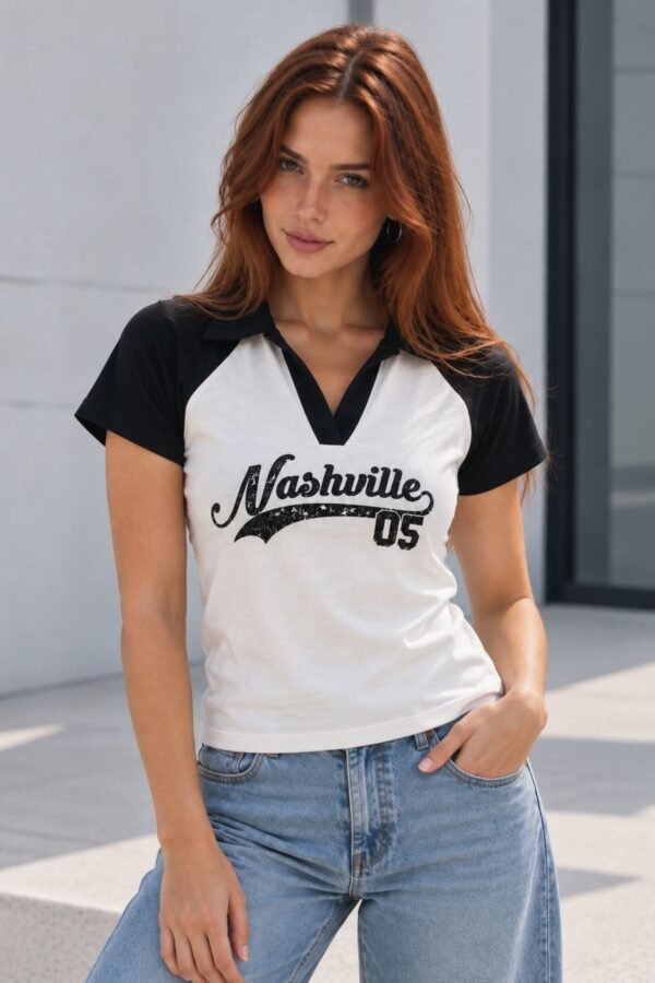 Chomba ranglan CV comb Nashville - Algodon lycra premium